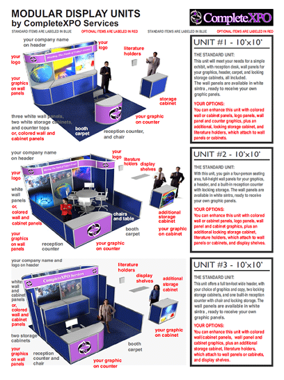 CompleteXPO - Trade show Modular display units